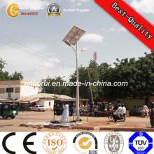 Anti-Rust Paint Street Road Solar LED iluminación poste